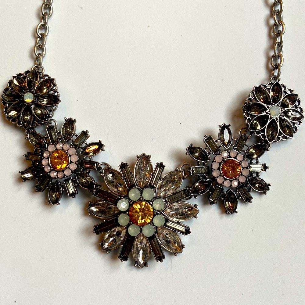 New Express Gemstone Statement Necklace - image 2